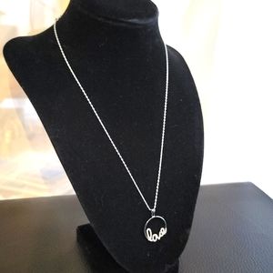 925 necklace love pendant
